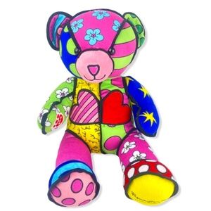 Host Pick-Gorgeous Build a Bear Romero Britto-Limited Edition Stuffed Pl…